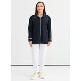 Selen Lacivert Kadın Trençkot 25YSL9458-BB - 50