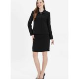 Selen Normal Bel Siyah Kadın Desenli Standart Etek 25YSL3462 - 38