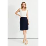 Selen Normal Bel Siyah Kadın Düz Standart Etek 25YSL3466 - 40