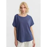 Selen O Yaka Düz İndigo Bluz 26YSL8459, 38, 5003372154, İndigo, Kadın