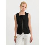 Selen Siyah Kadın Yelek 26YSL2092 - 38
