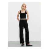 Selen Standart Fit Pantolon 26YSL5619, 38, 5003387087, Siyah, Kadın