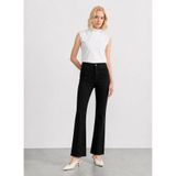 Selen Standart Fit Pantolon, 38, 5003387069, Siyah, Kadın