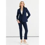 Selen Standart Lacivert Kadın Ceket 25YSL1448 - 40