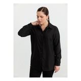 Selen Taşlı Normal Fit Bluz, 46, 5003380987, Siyah, Kadın