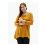 Selen V Yaka Düz Bluz 23ysl8506, 48, 5003013179, Sarı, Kadın