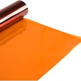 Selens 4 Adet Aydınlatma Jeli Filtresi 40,64 cm x 50,8 cm Turuncu Şeffaf Renk Düzeltme Filmi Plastik Levhalar Fotoğraf Stüdyosu için Tam CTO Kırmızı Kafa Işık Flaş Feneri