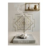 selens party SELENCE ATÖLYE DEKORATİF LOTUS ÇİÇEĞİ TÜTSÜLÜK BETON TAŞ TOZU