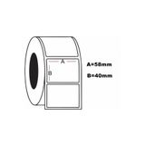 Seles Termal Barkod Etiketi 40X58 Mm