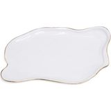 Seletti Meltdown Porselen Tepsi 43.5 x 30.5 cm - Naturel - Standart