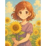 Self Care Planner – Sunflower Cover: Track Daily Wellness, Hydration, Meals, and Moods with This All in One Journal