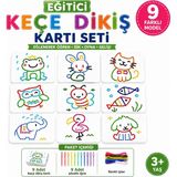 Self Power 9'lu Sevimli Hayvan Figürlü El Işi Seti Çocuklar Için Zeka,hayal Gücü ve El Becerileri Geliştiricisi