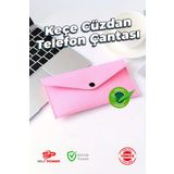 Self Power Hafif Aşınmaya dayanıklı basit ve şık seyehat depolama ve düzenleme keçe cep telefonu cüzdanı&çanta