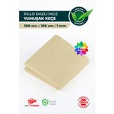 Self Power İnce Keçe Kumaş Ten Rengi 1 Metre 100x100 Cm Ölçülerinde Renkli Aktivite Metrelik Keçeler Yumuşak