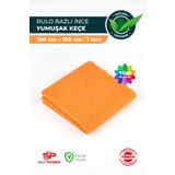 Self Power Turuncu Ince Keçe 1 Metre 100x100 Cm Ölçülerinde Renkli Keçe Kumaş
