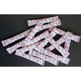 Self Stick Şeker Tek Kullanımlık Toz Şeker Kırmızı Baskılı 3 gr x 250 Adet - 750 gr