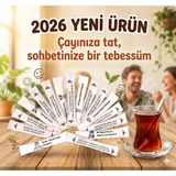Self Stick Toz Şeker Esprili Sözler Serisi Beyaz Kuşe Ambalaj Net 3 Kg. ( 3 Gr.e x 1000 Adet.e)