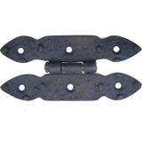 Selfbuysell Antika Tarz Dekoratif Pirinç Düğmeli Menteşe - 117X57 Mm, Oksit