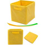 Selfbuysell Çok Amaçlı Dolap Içi Düzenleyici Kutu - Sarı - 3 Adet - 170 x38