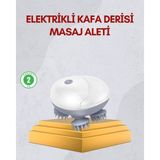 Selfbuysell Kablosuz Kafa ve Vücut Masaj Aleti Taşınabilir Tasarım