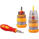 Selfbuysell Mini Tornavida Seti (31 Parça) (5324) - Çok Renkli - 6x35