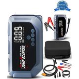 Selfbuysell VTN-605 Şarjlı 12.000 Mah Taşınabilir Çantalı Araç Akü Şarj Takviyeli Işıklı Hava Kompresörü