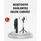 Selfie Çubuğu – 360° Dönebilir Başlık, Taşınabilir Ve Şık Tasarım