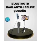 Selfie Çubuğu – Kablosuz, Hafif Yüksek Çözünürlüklü Çekim İçin