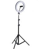 Selfie Led Işık 10inç Youtube,makyaj,kuaför 26cm-2m Stand