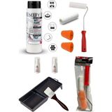 Selfy Decor Islak Zemin Boyası Beyaz 500 ml Tezgah,fayans,granit,mermer,seramik Boyama Seti