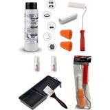 Selfy Decor Islak Zemin Boyası Cool Gri 500 ml Tezgah,fayans,granit,mermer,seramik Boyama Seti