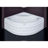 Selika 100X100 Köşe Jakuzi 6 Jetli Motorlu Beyaz (Blower Yok) - 100 x 100