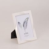 Selim 13x18 Curved Çerçeve İnci Ekru