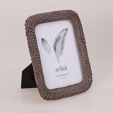Selim 15x20 Chain Çerçeve Taupe Çok Renkli