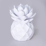 Selim Dekor Echeveria Dekoratif Aksesuar Beyaz