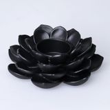 Selim Garden Siyah Tealight Mumluk