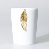 Selim Leaf Beyaz Altın Diş Fırçalık