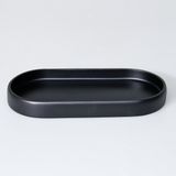 Selim Tiny Oval Siyah Tepsi