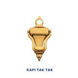 Selim Yapı Sarı Arma Model Çelik Kapı Taktak - Kapı Tokmağı Gold Küçük dürbün uyumlu