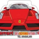 Selimer Ferrari Dev Boyama Kitabı Yol Arabaları