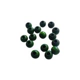 Selin 10 mm Fıstık Yeşili Renkli Ahşap Boncuk 100 g 300'lü Yerli Üretim
