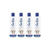 Selin 4x400 ml Pet Şişe Çiçek Buketi Kolonyası
