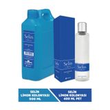 Selin 80 Derece 900 ml + 400 ml Pet Şişe Limon Kolonyası