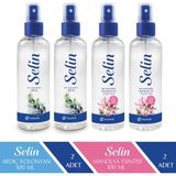 Selin 80 Derece Ardıç Kokusuyla (100x2) Parfümlü Kolonya 400 ml Sprey Formatında Ferahlatıcı