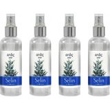 Selin Ardıç Kokusuyla Parfümlü Sprey Kolonya 100 ml x 4