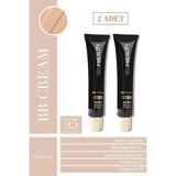 Selin Beauty BB Krem Tüm Cilt Tipleri İçin Ton Eşitleyici C ve E Vitaminli Gül Yaprağı Özlü 2x40 ml
