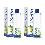 Selin Limon Kolonya, 80° Alkol, Ferahlatıcı Limon Kokusu, 400 ml, 2'li Paket