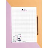 Selis Craft Avukat Temalı Kareli Notepad 01 Günlük Planlayıcı Defter To Do List Not Defteri Ajanda