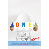 SelisCraft ONE Banner Fotoğraflı Kişiye Özel Doğum Günü Bebek Çocuk Parti Dekor Süslemesi