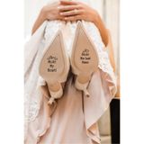 SelisCraft Stole My Heart Sticker Gelin Ayakkabısı Etiketi MDL02 | Düğün, Nişan, Bekarlığa Veda